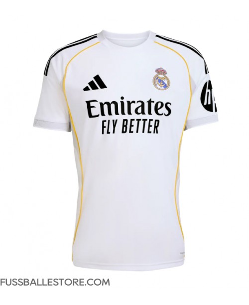 Günstige Real Madrid Aurelien Tchouameni #14 Heimtrikot 2025-26 Kurzarm Günstige Real Madrid Aurelien Tchouameni #14 Heimtrikot 2025-26 Kurzarm